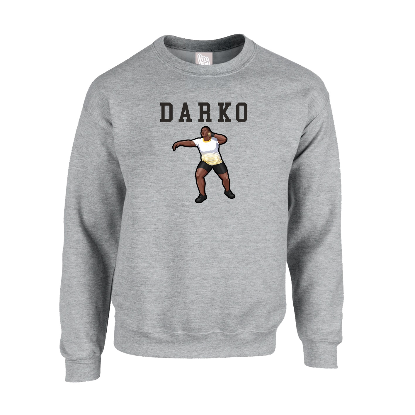 Fleece Crew — Shirsey in Grey