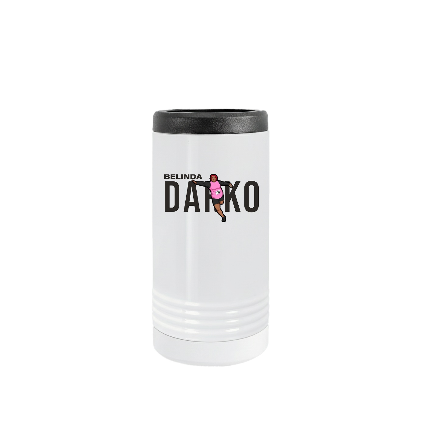 Slim Beverage Holder — Player Name in White