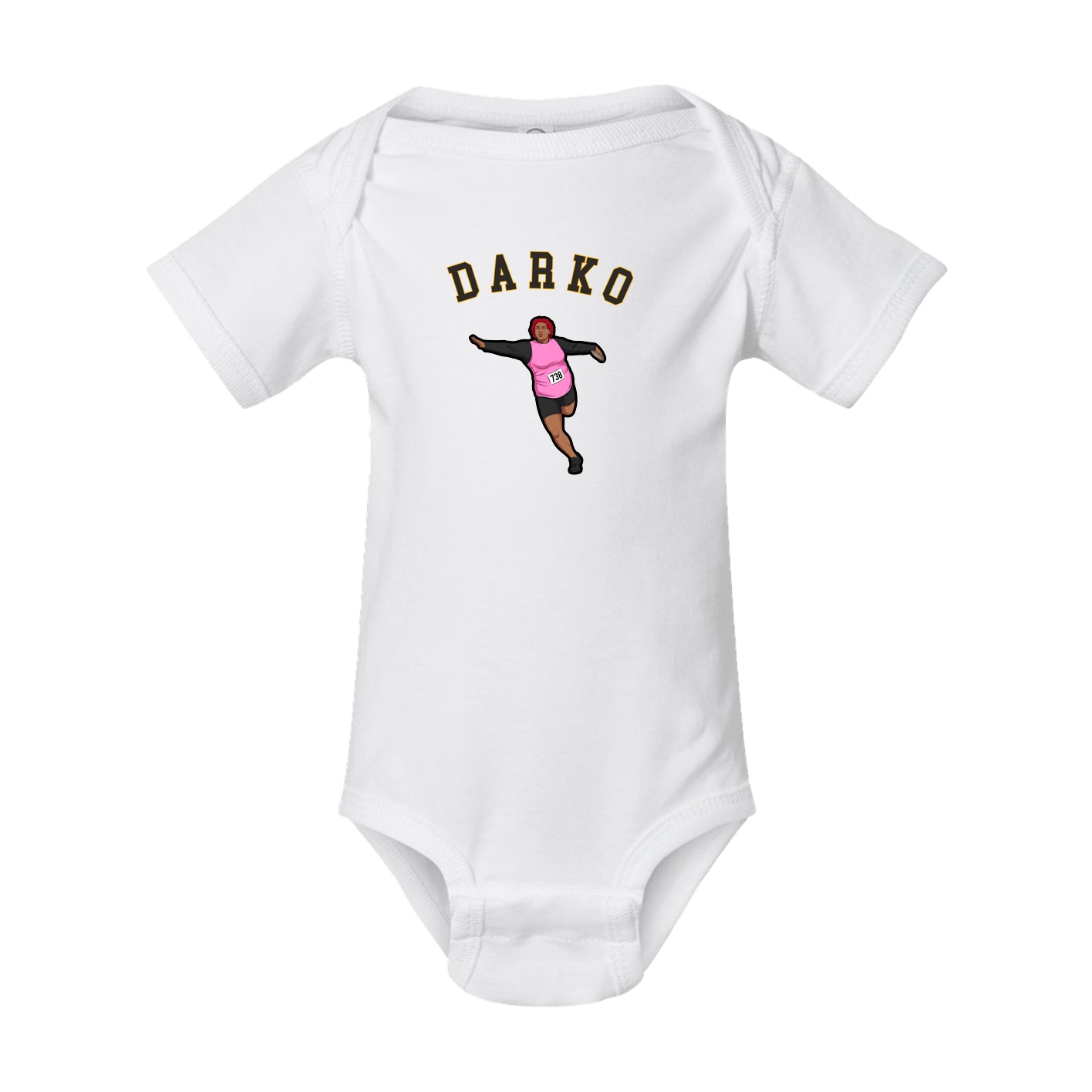 Baby Onesie — Shirsey Arch in White