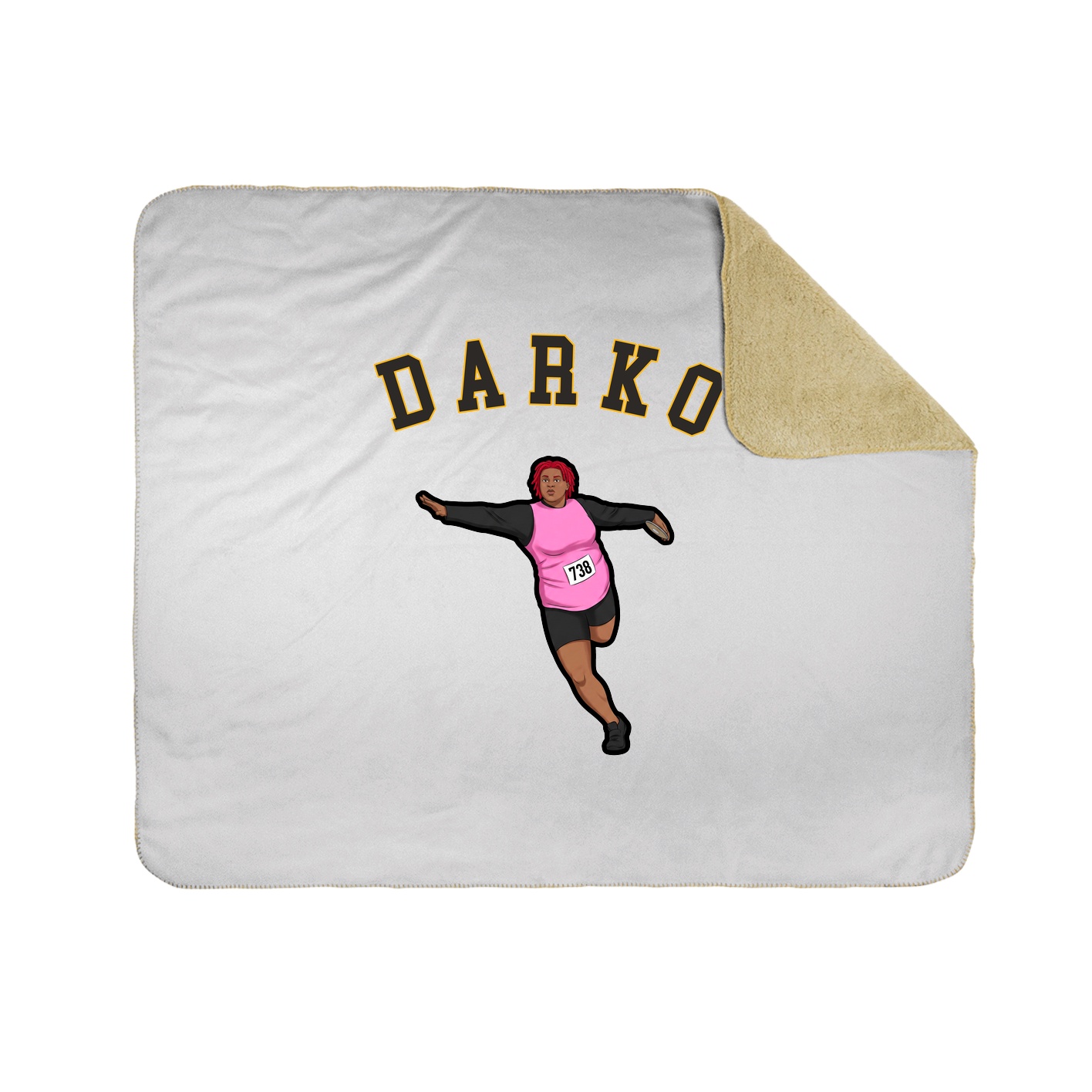 Throw Blanket — Shirsey Arch in White