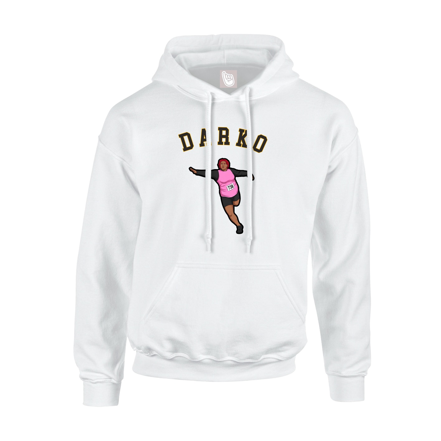 Hoodie — Shirsey Arch in White