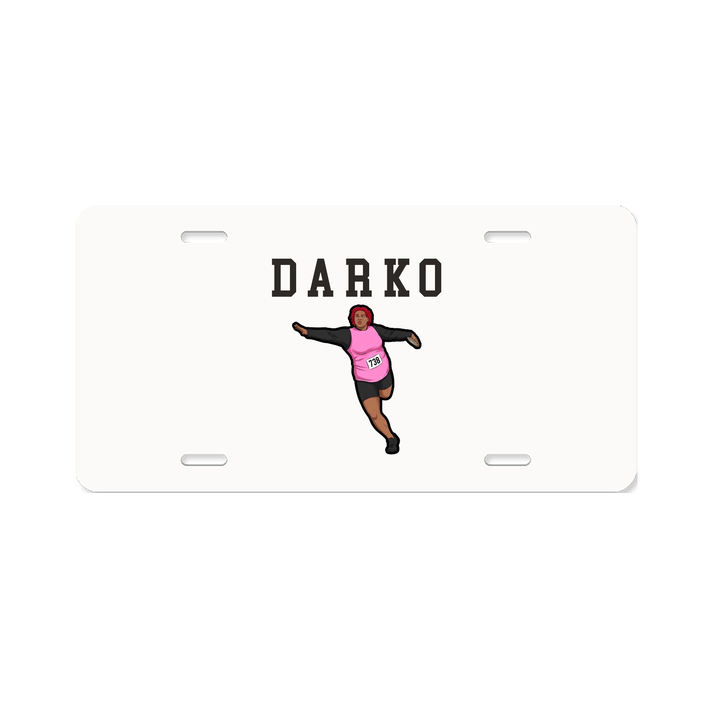 License Plate — Shirsey in Classic
