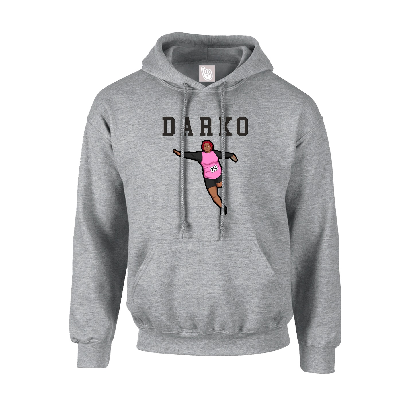 Hoodie — Shirsey in Grey