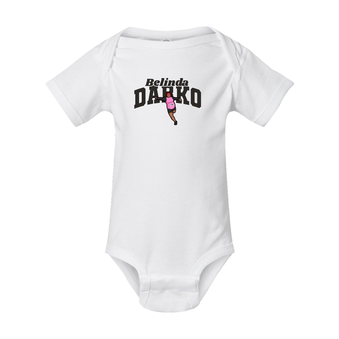 Baby Onesie — Signature Arch in White