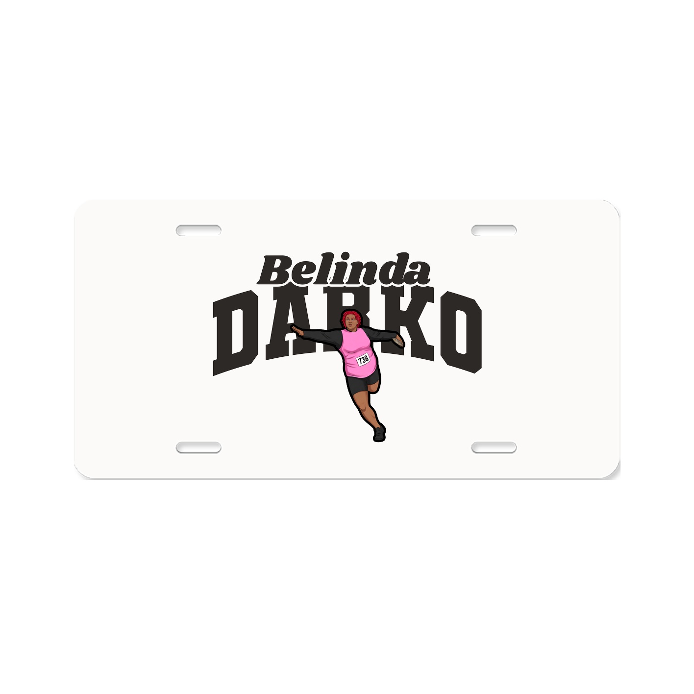 License Plate — Signature Arch in Classic