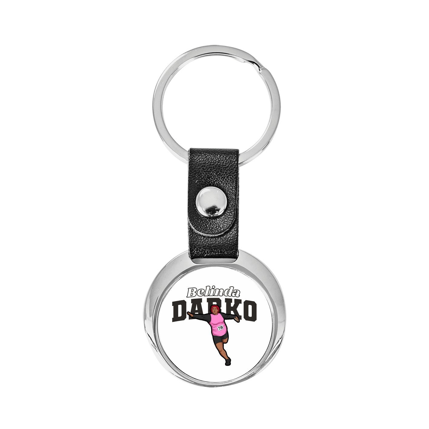 Key Chain — Name Arch in Classic
