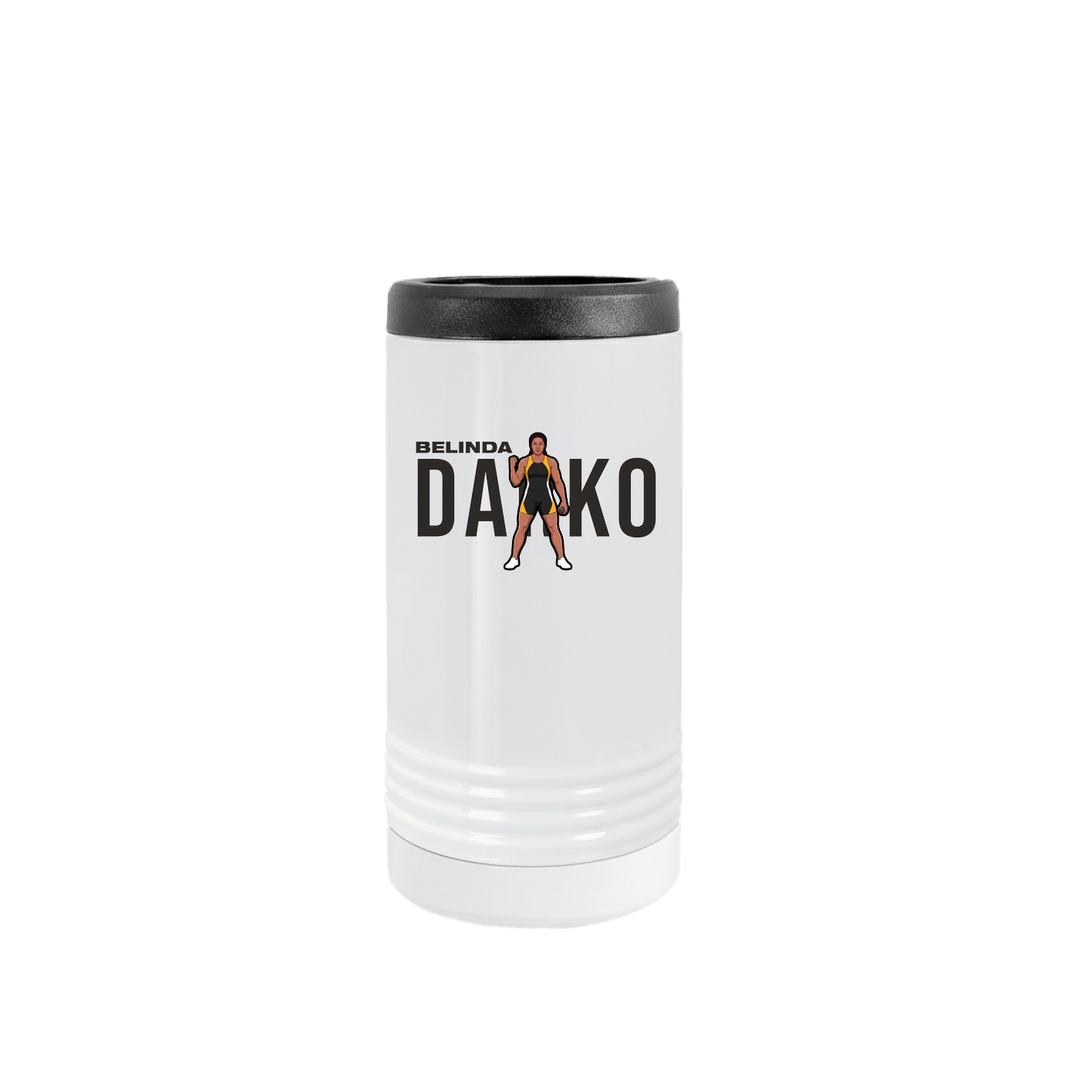 Slim Beverage Holder — Player Name in White