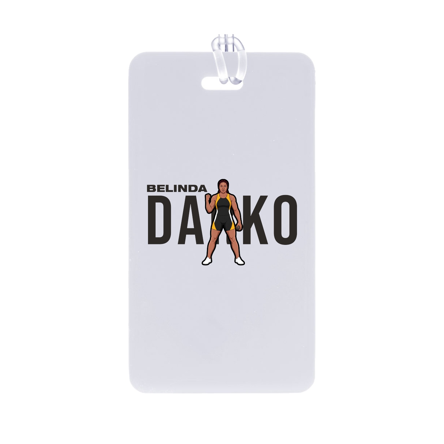 Bag Tag — Player Name in Classic