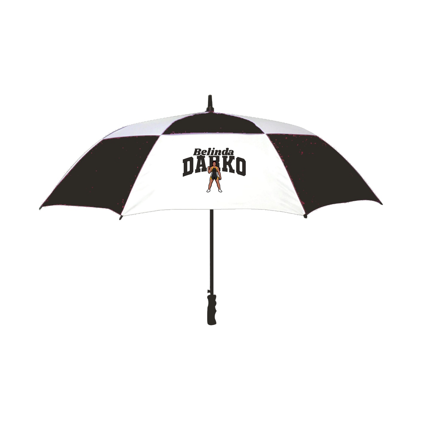 Golf Umbrella — Signature Arch in Black