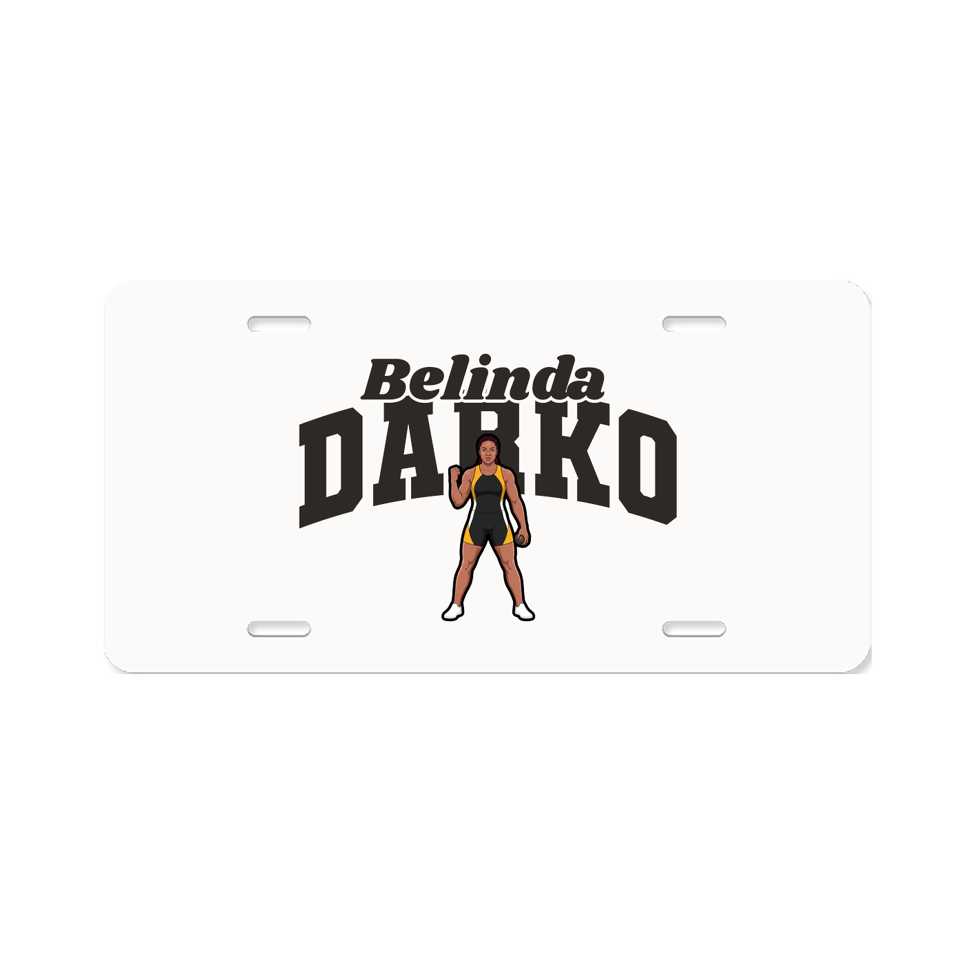 License Plate — Signature Arch in Classic