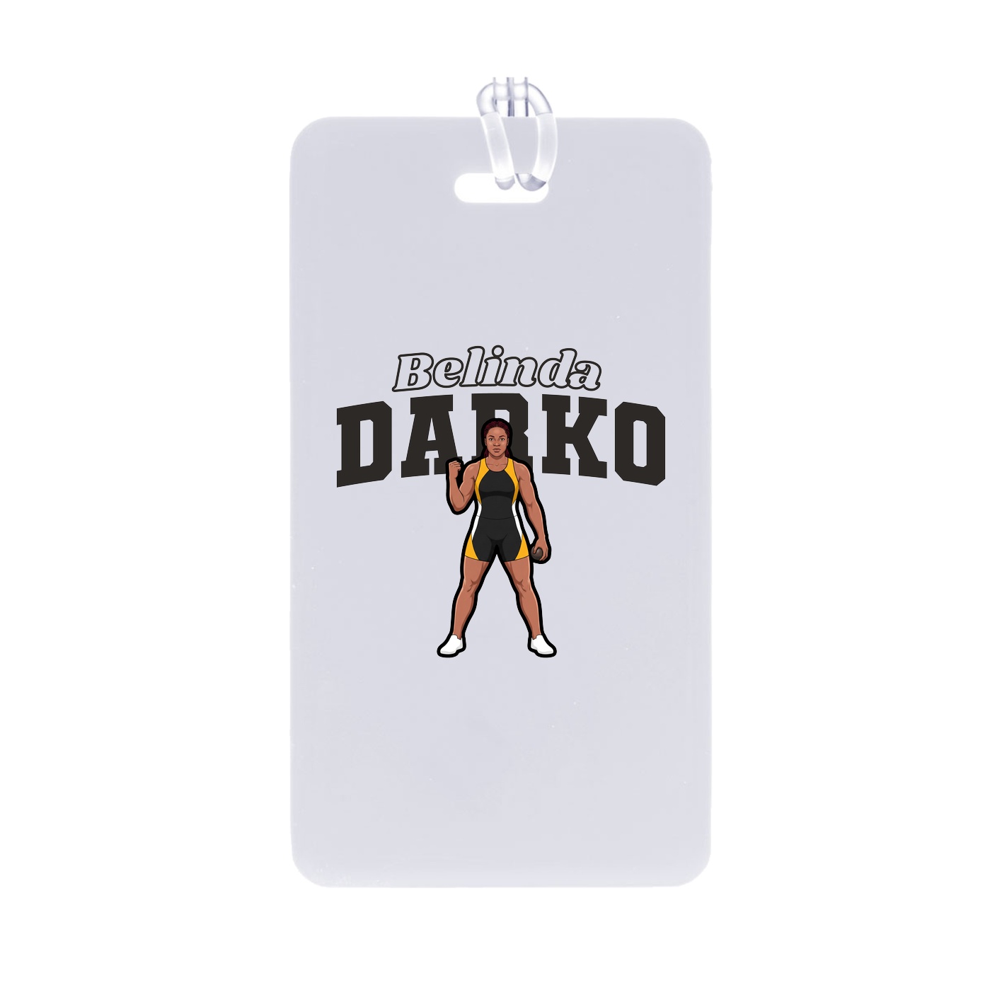 Bag Tag — Name Arch in Classic
