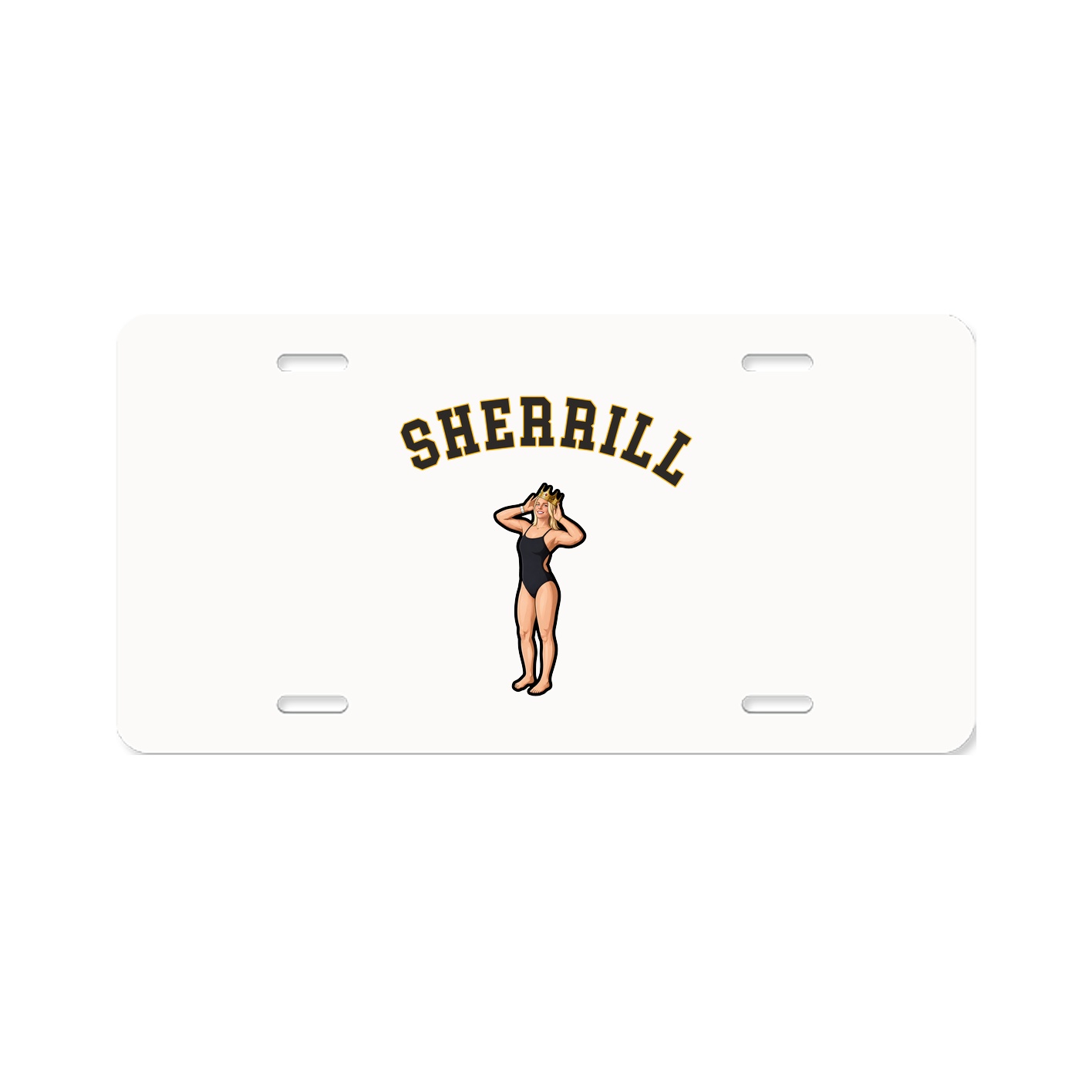 License Plate — Shirsey Arch in Classic