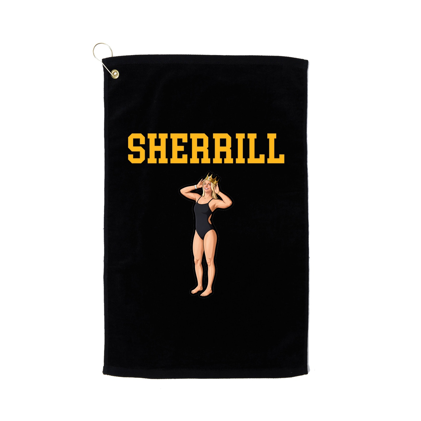 Golf Towel — Shirsey in Black