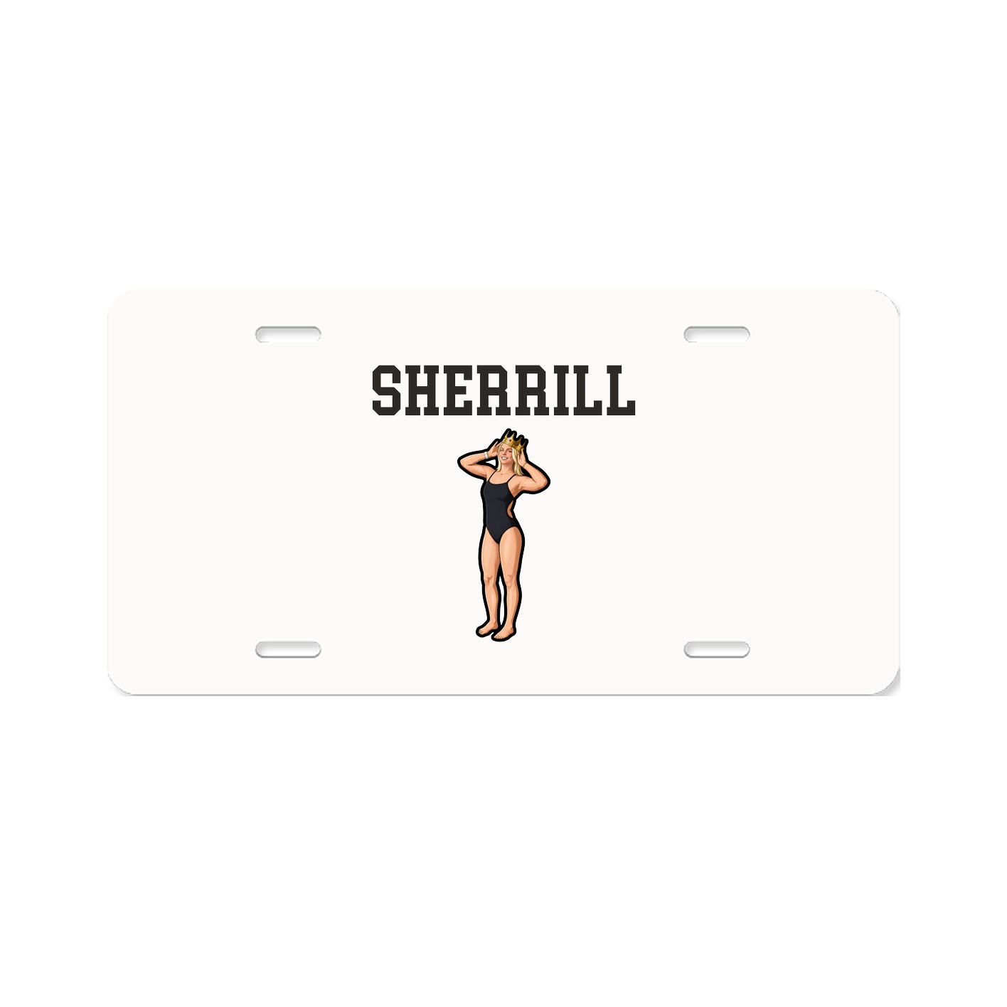 License Plate — Shirsey in Classic