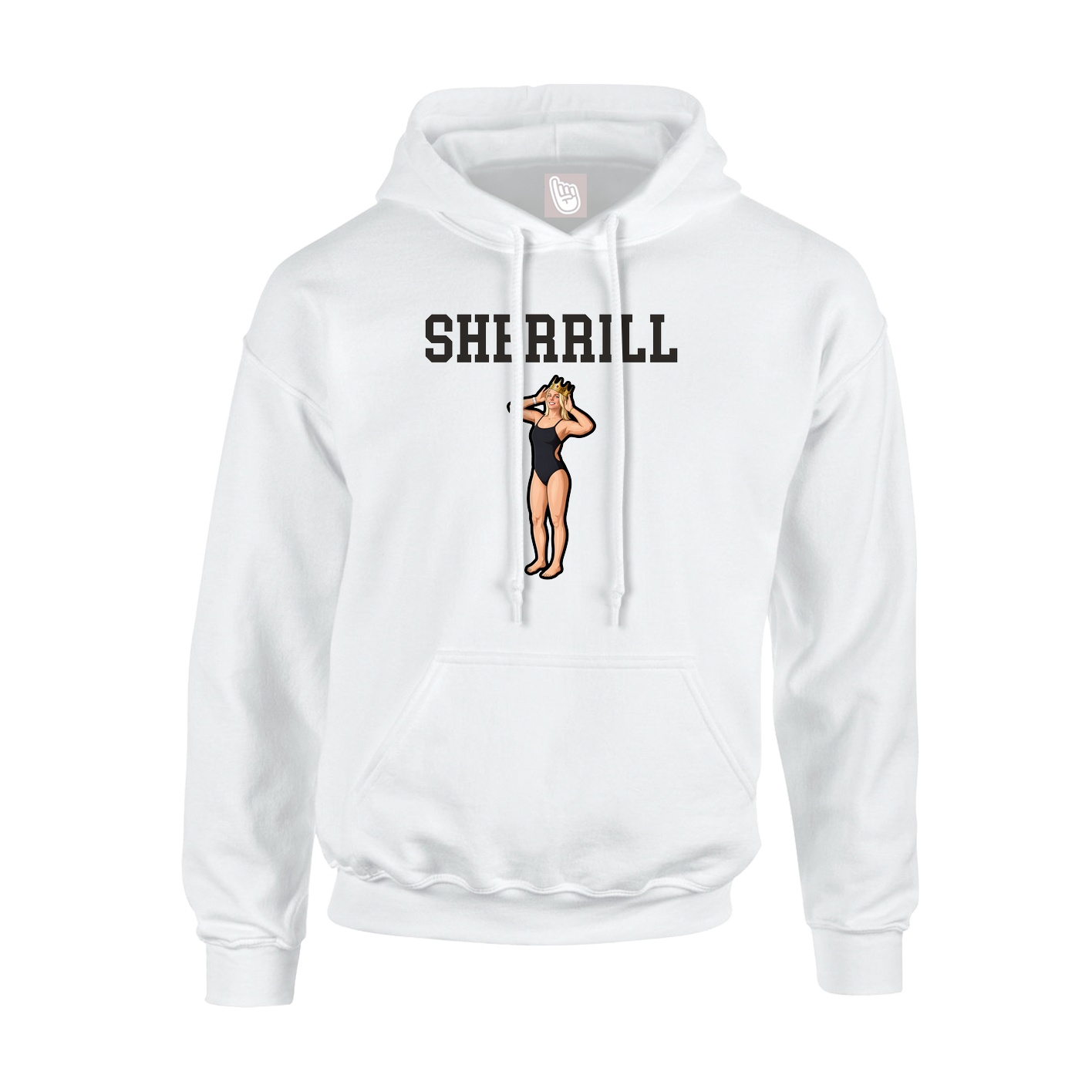 Youth Hoodie — Shirsey in White