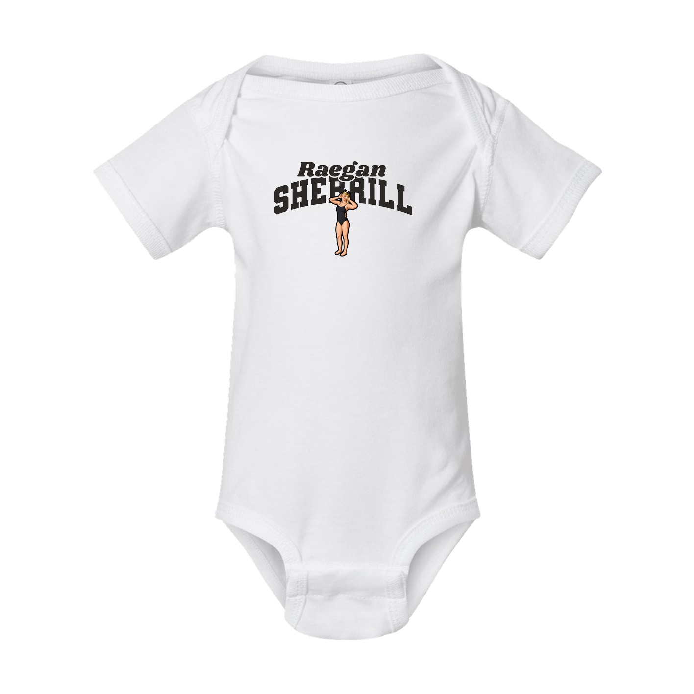 Baby Onesie — Signature Arch in White