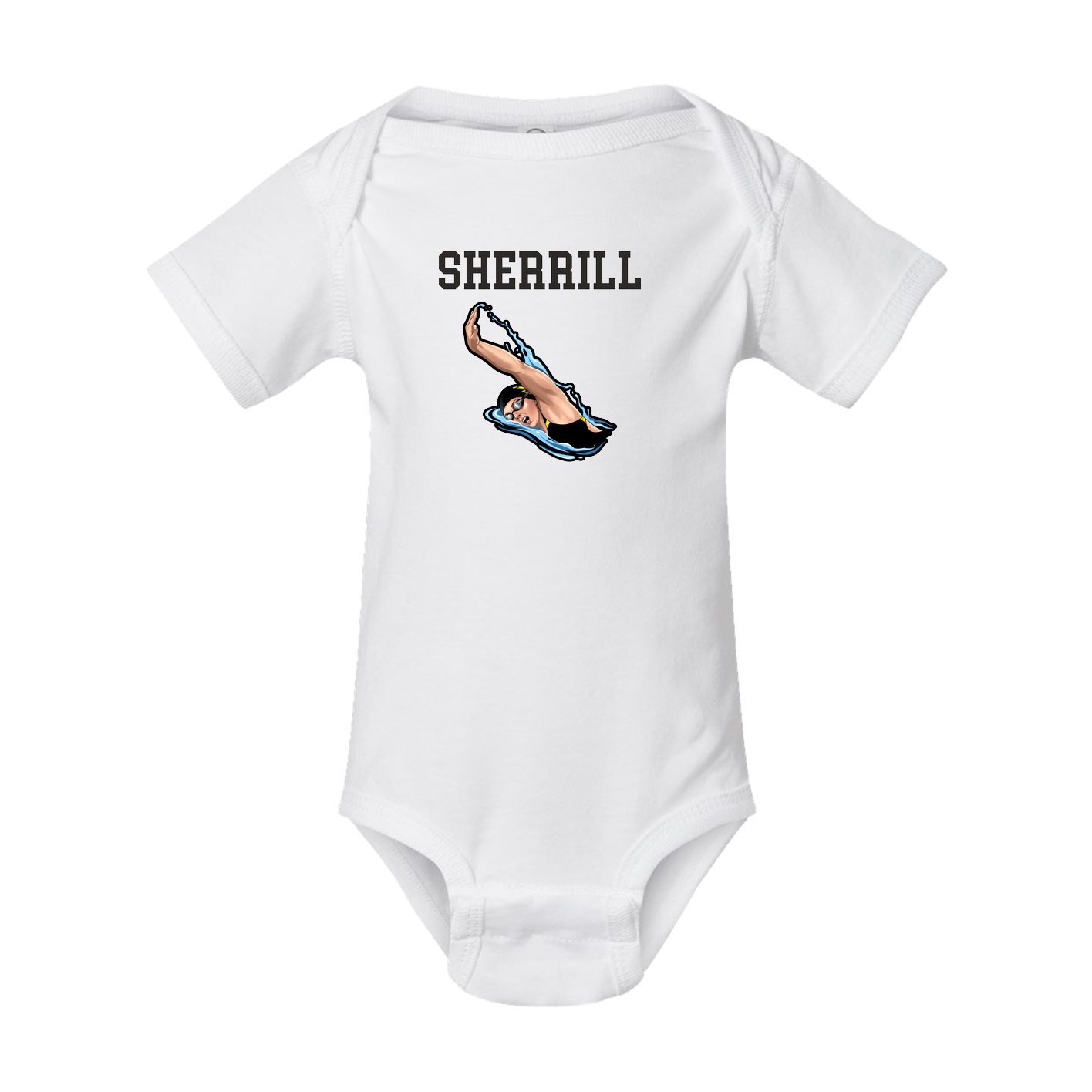 Baby Onesie — Shirsey in White