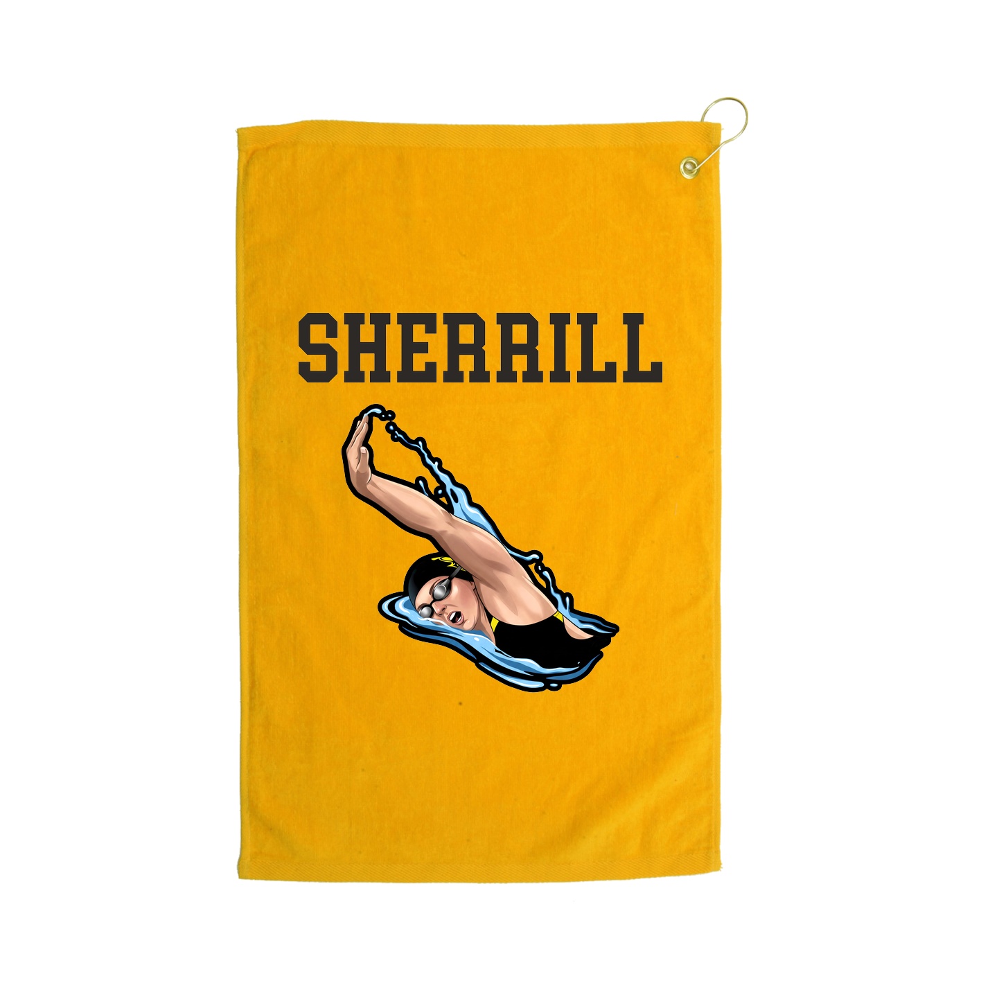 Golf Towel — Shirsey in Gold