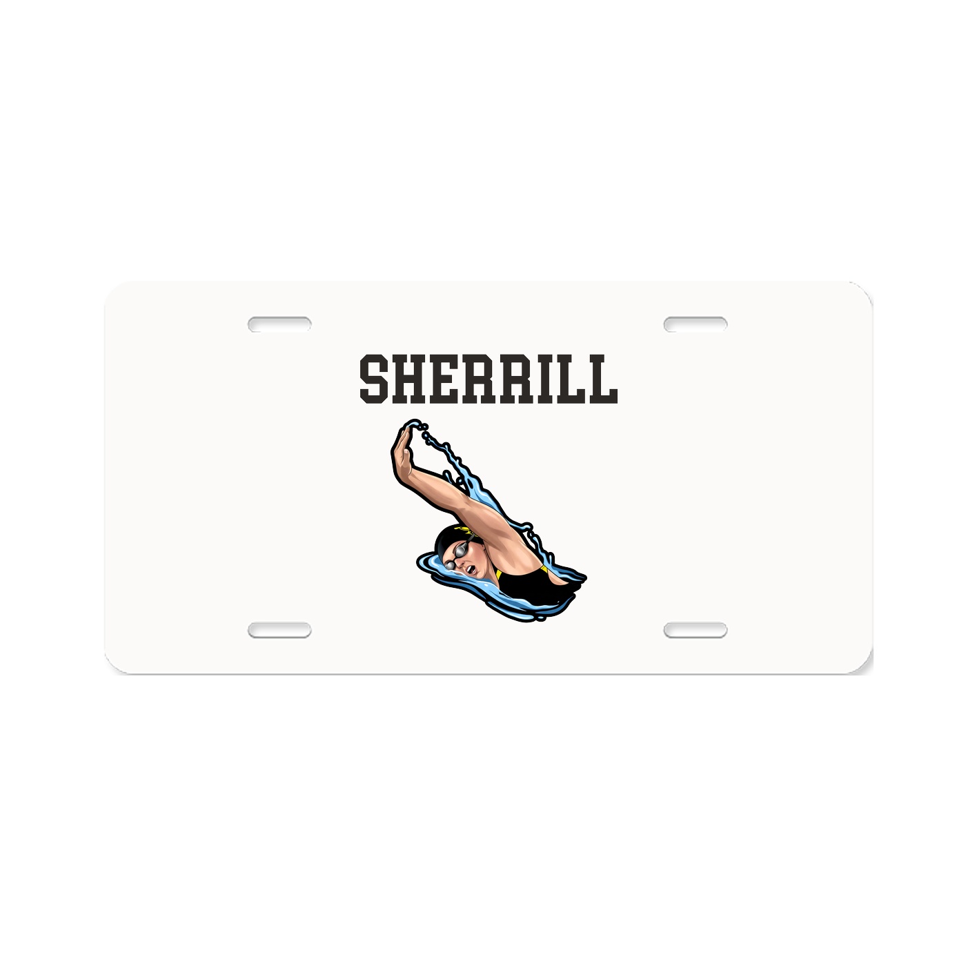 License Plate — Shirsey in Classic
