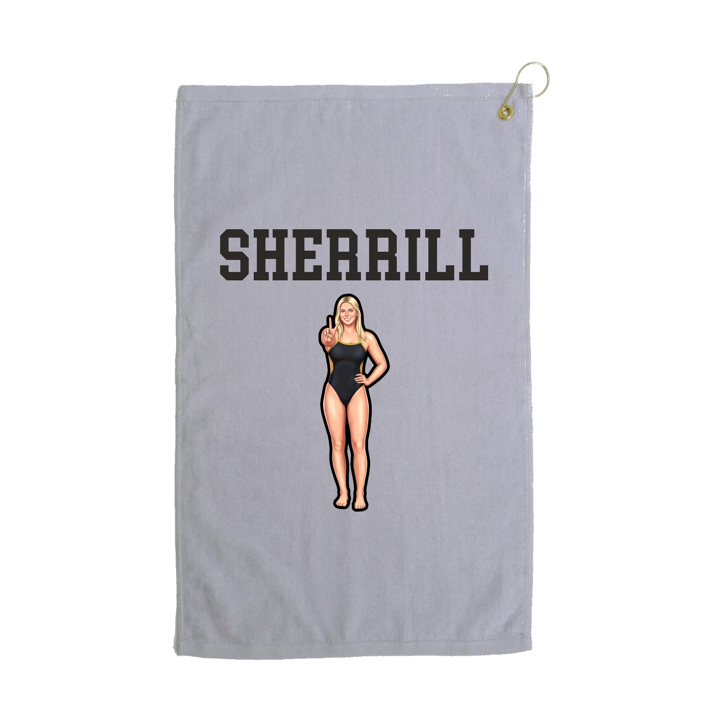 Golf Towel — Shirsey in Grey