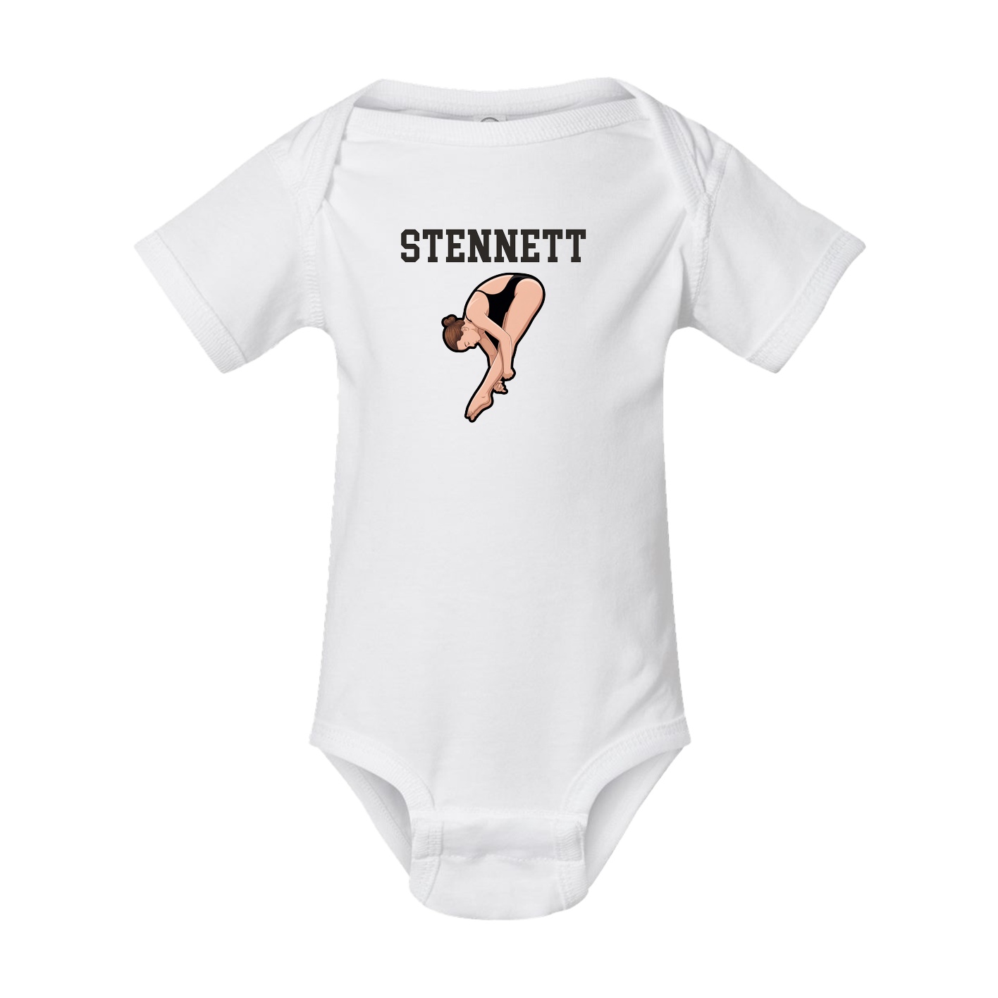 Baby Onesie — Shirsey in White