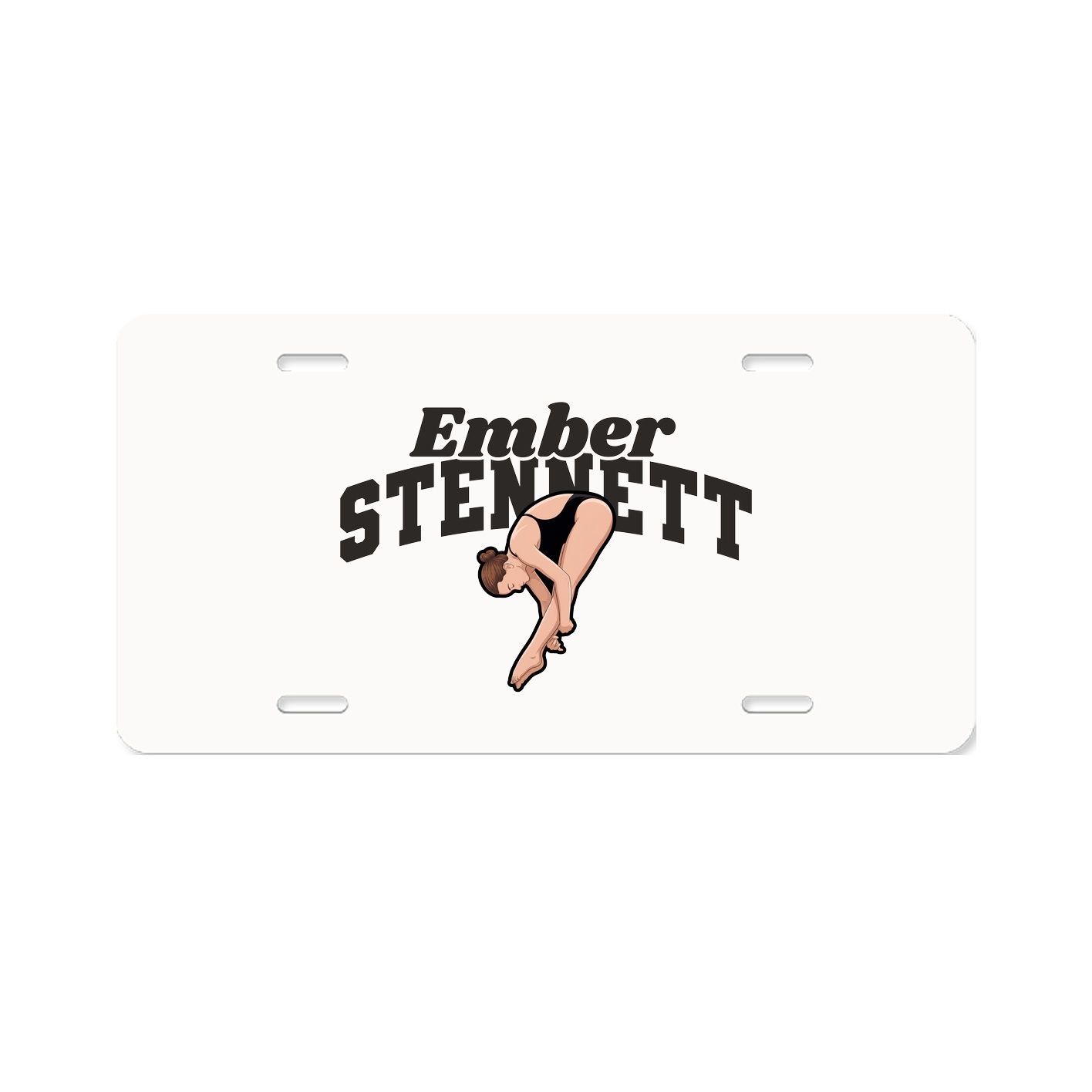 License Plate — Signature Arch in Classic