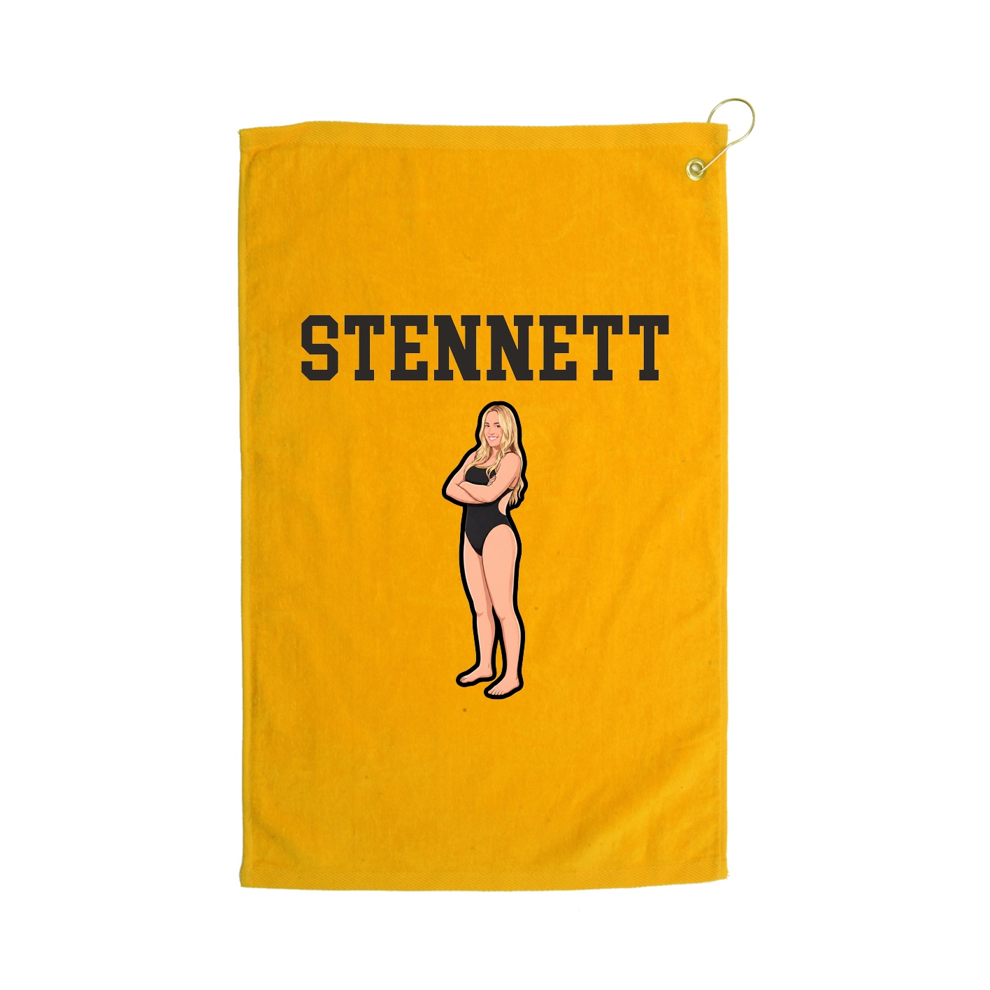 Golf Towel — Shirsey in Gold