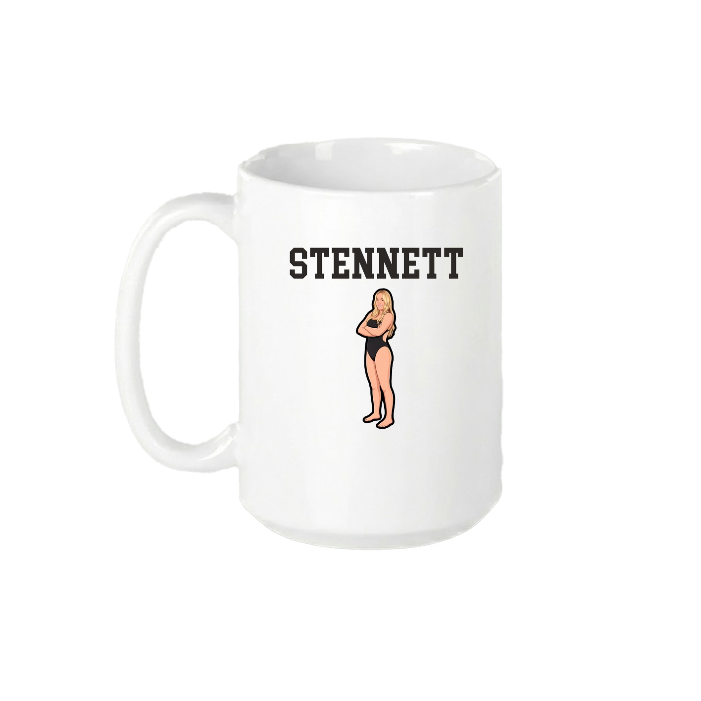 15oz Coffee Mug — Shirsey in White