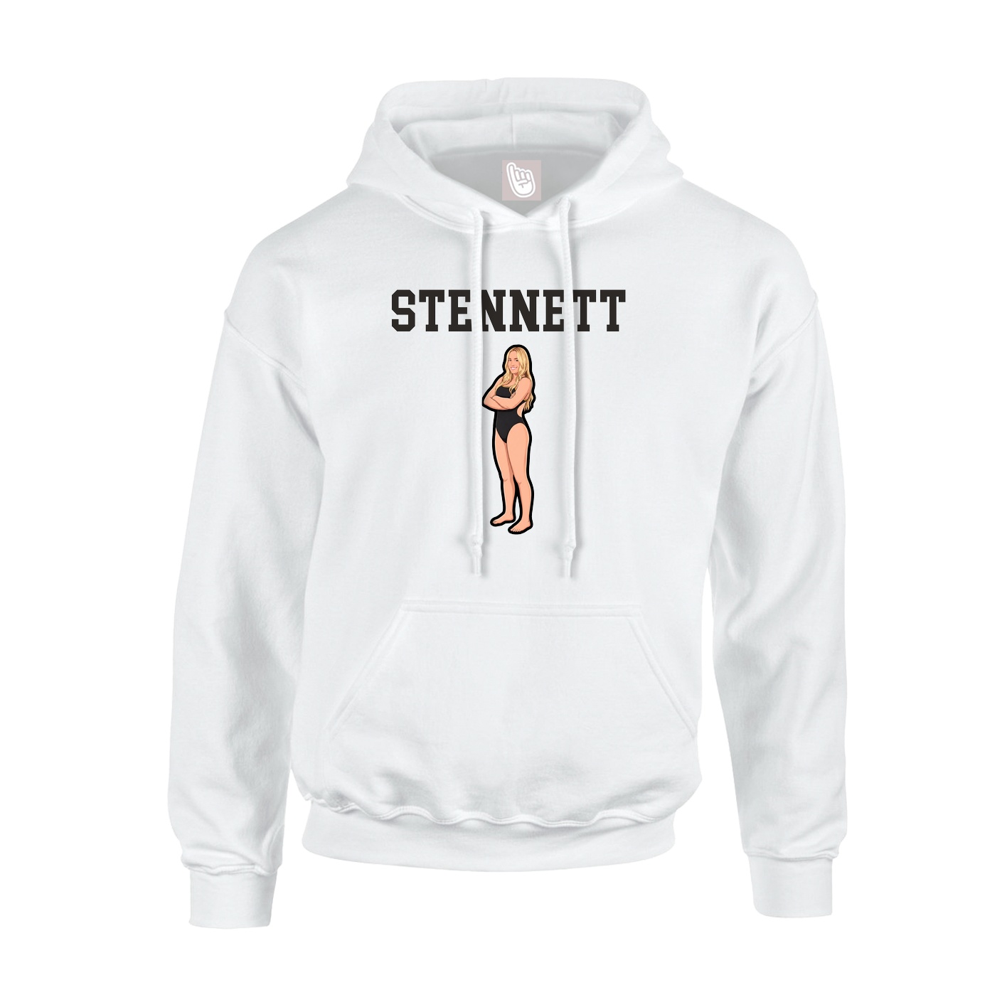 Youth Hoodie — Shirsey in White