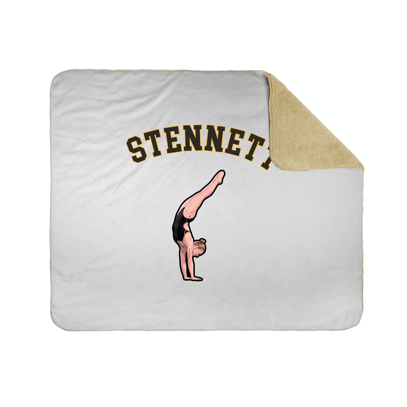 Throw Blanket — Shirsey Arch in White