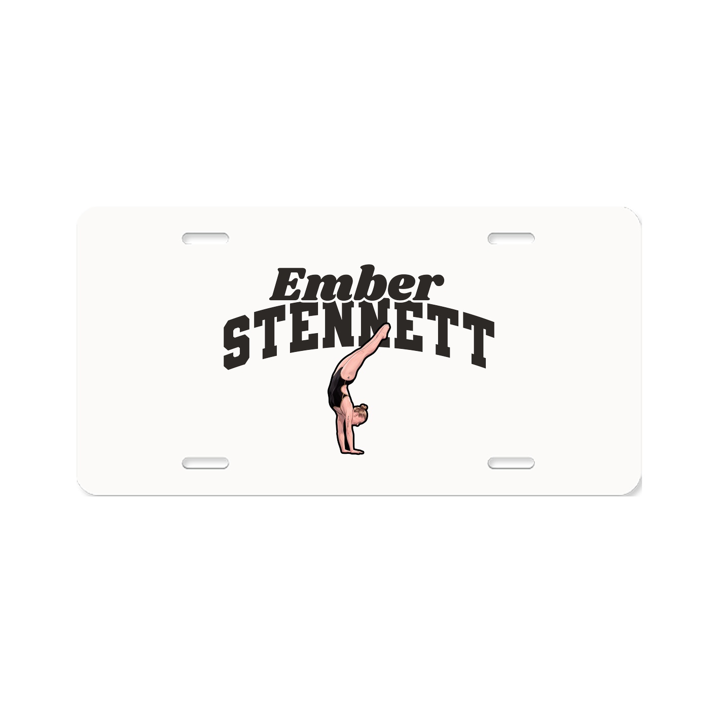 License Plate — Signature Arch in Classic