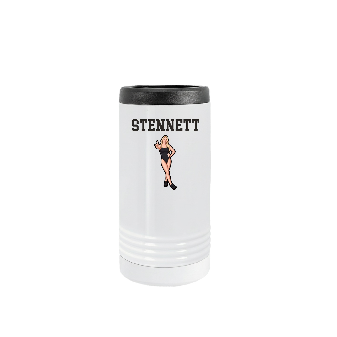 Slim Beverage Holder — Shirsey in White