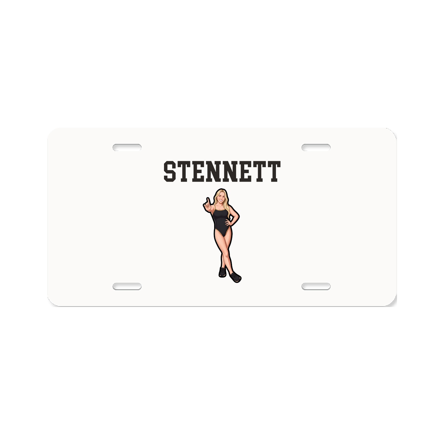 License Plate — Shirsey in Classic
