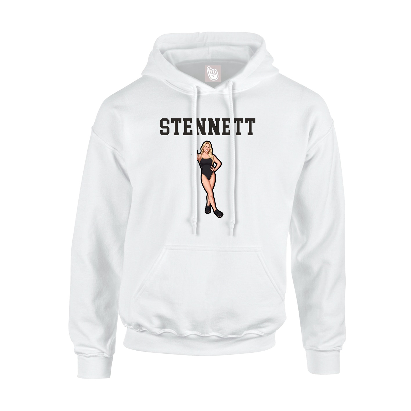 Youth Hoodie — Shirsey in White