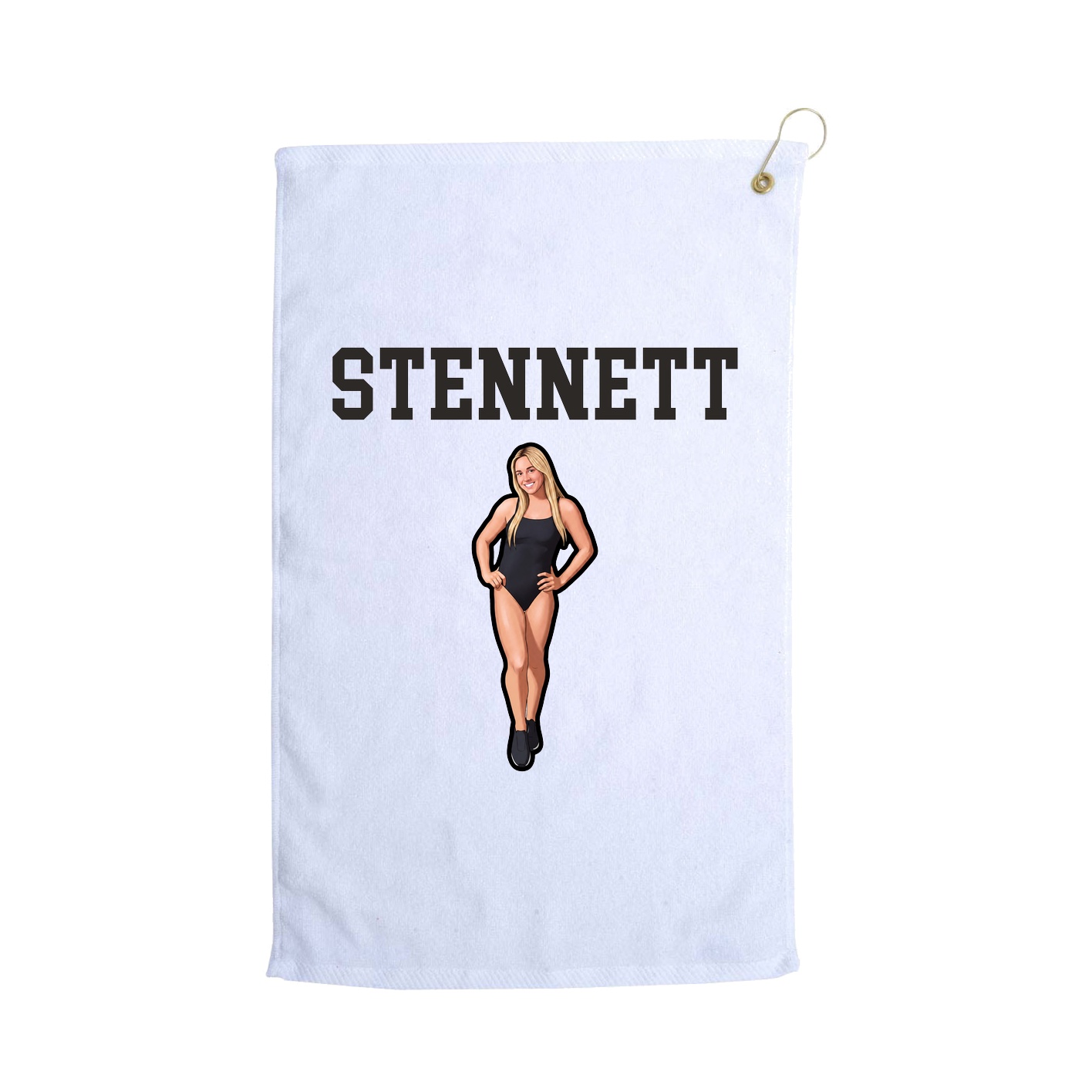 Golf Towel — Shirsey in White