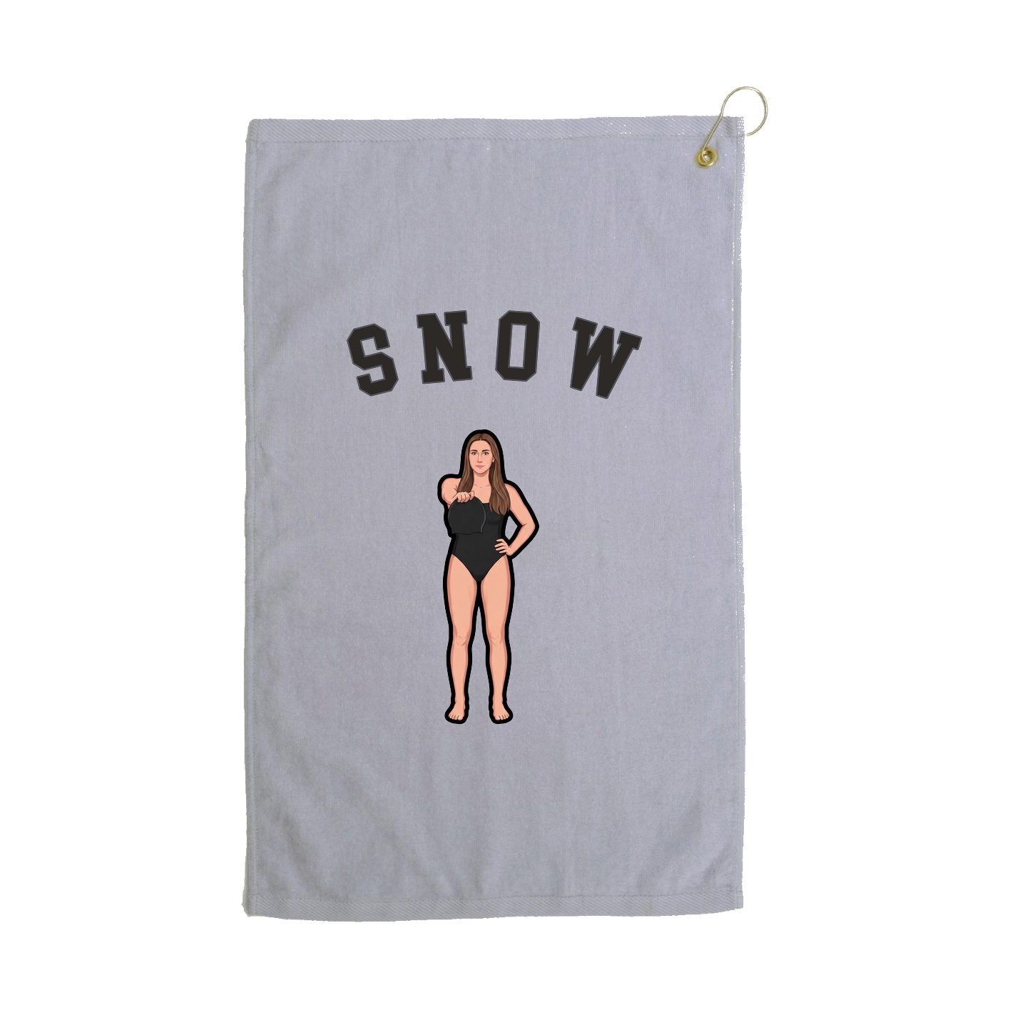 Golf Towel — Shirsey Arch in Grey