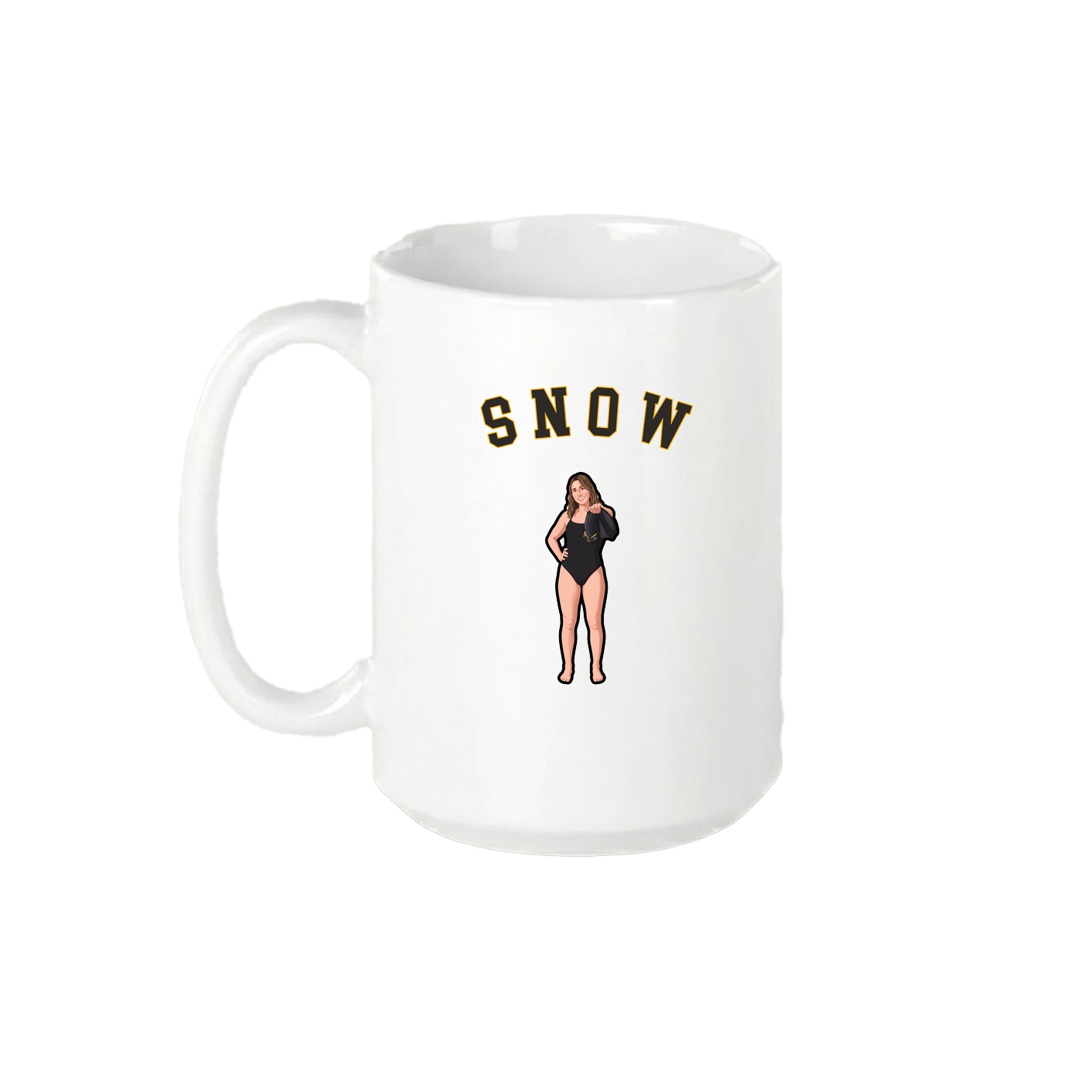 15oz Coffee Mug — Shirsey Arch in White