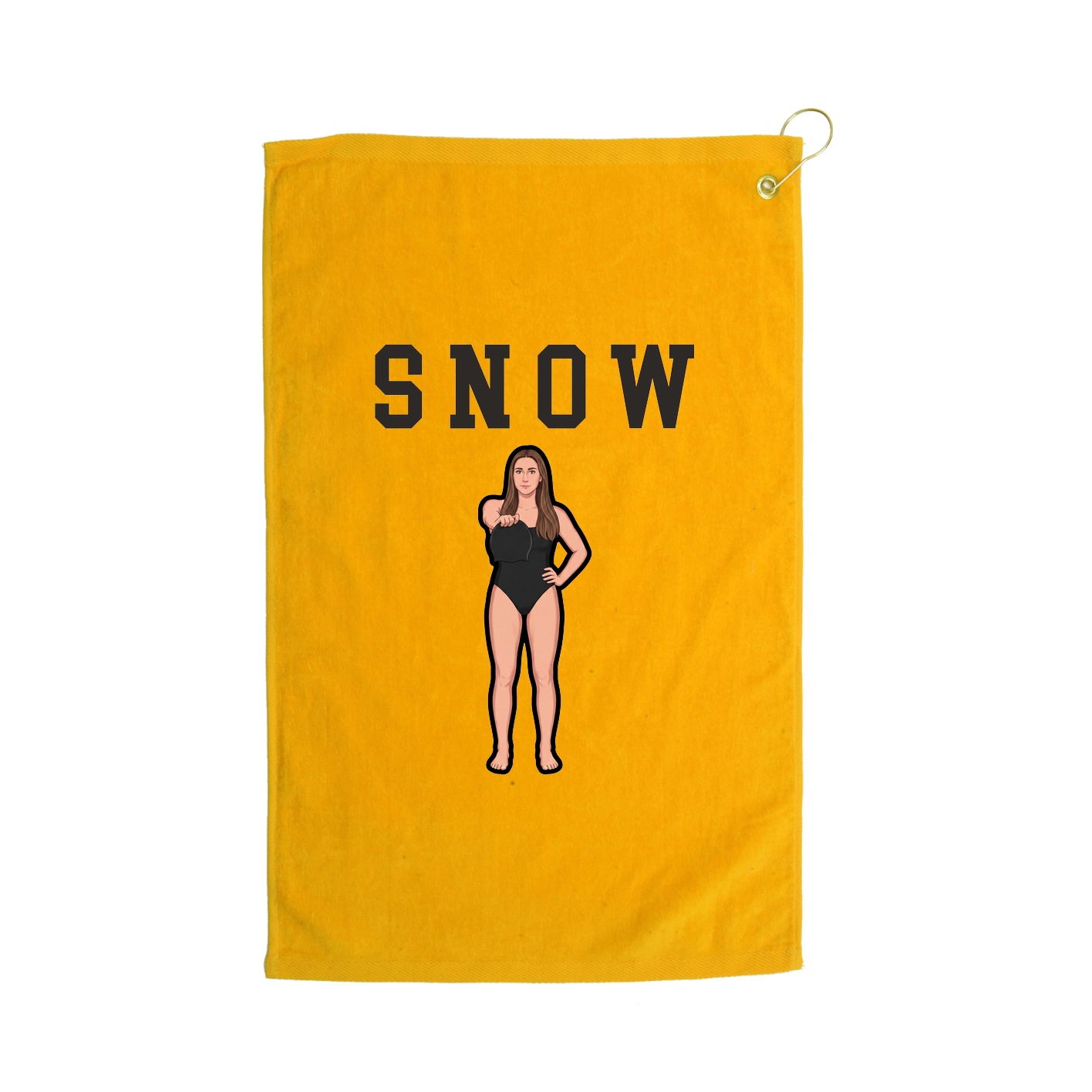 Golf Towel — Shirsey in Gold