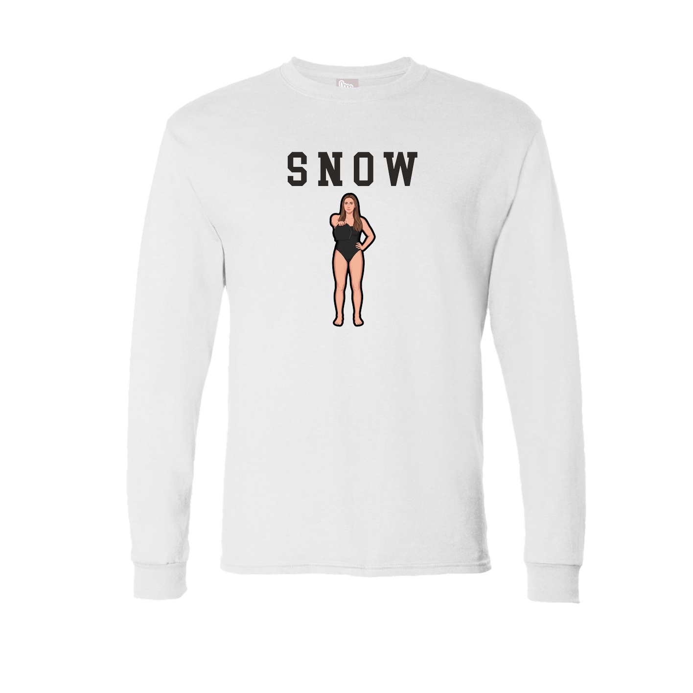 Long Sleeve Tee — Shirsey in White