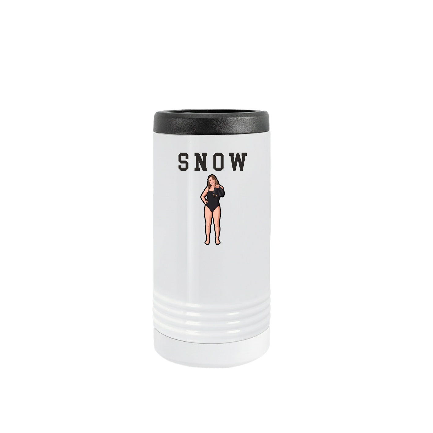 Slim Beverage Holder — Shirsey in White