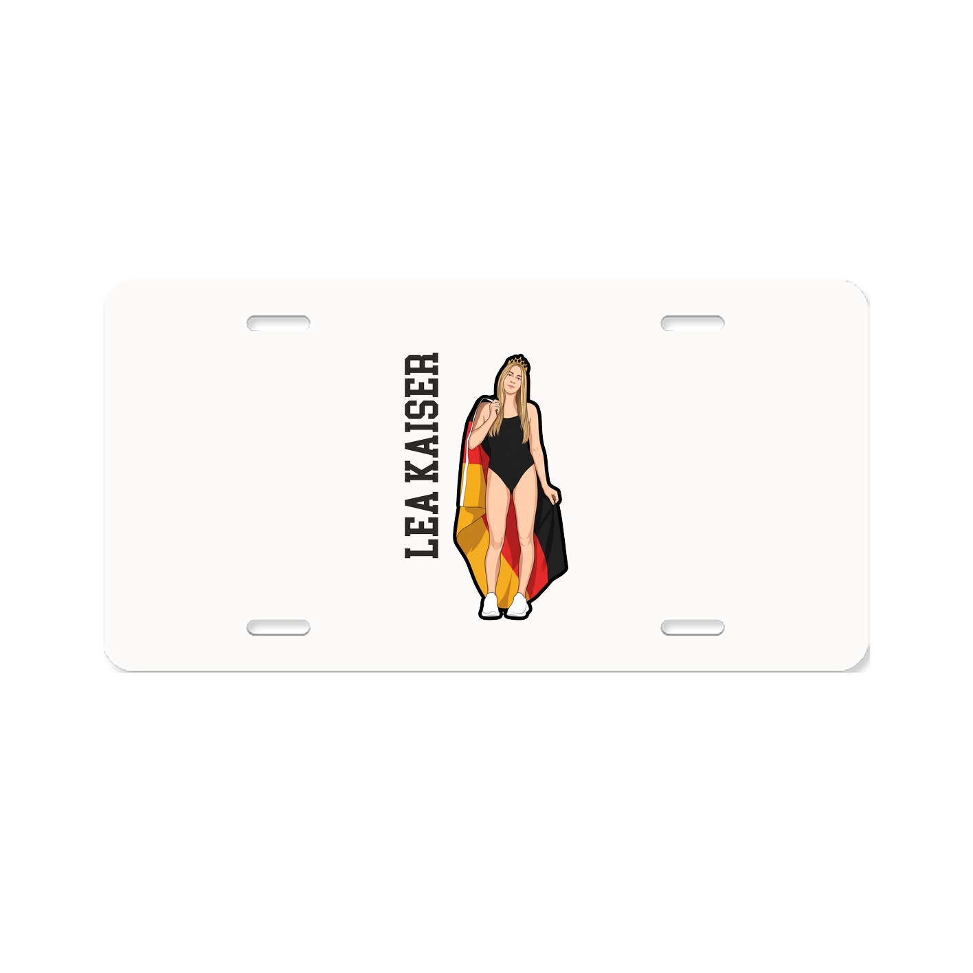 Aluminum License Plate