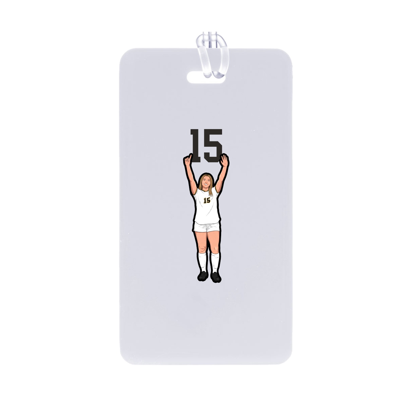 Bag Tag — Number Top in Classic
