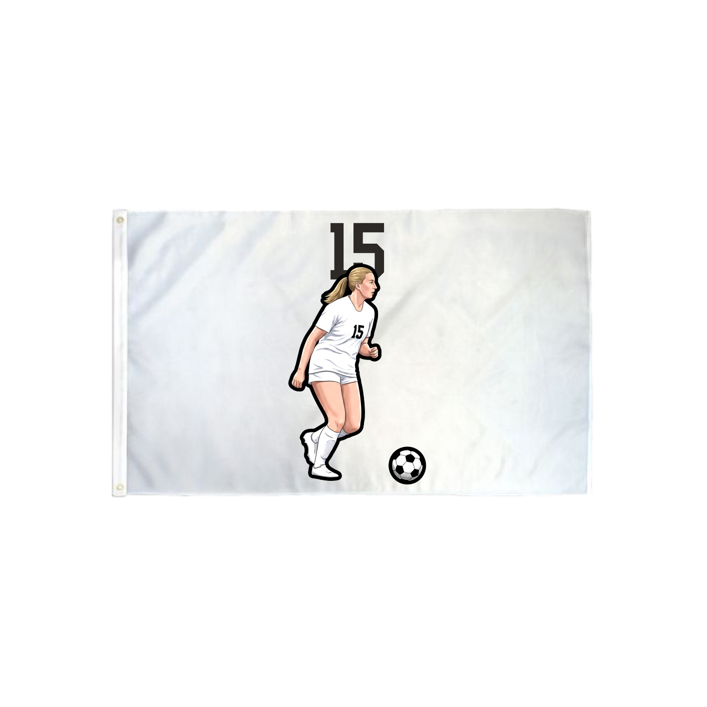 3x5 Flag — Number Top in Classic
