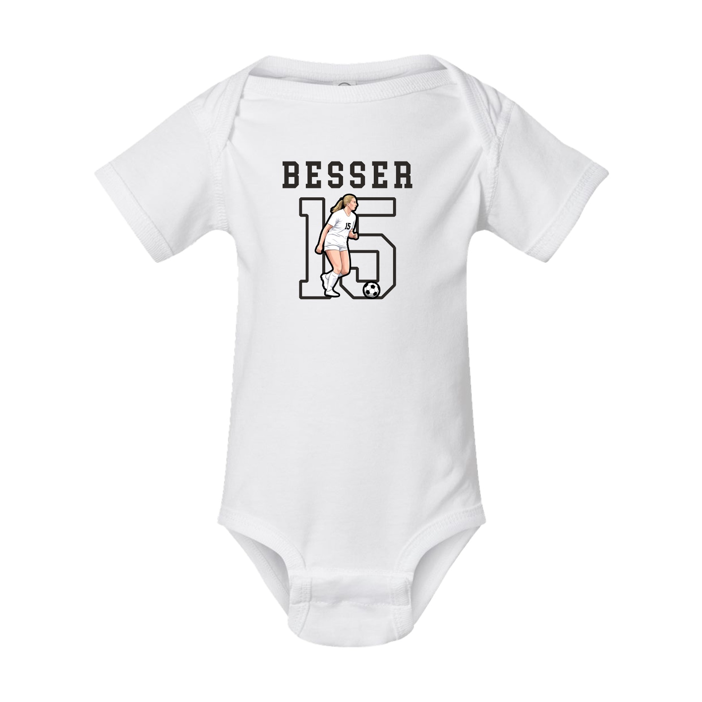 Baby Onesie — Shirsey in White