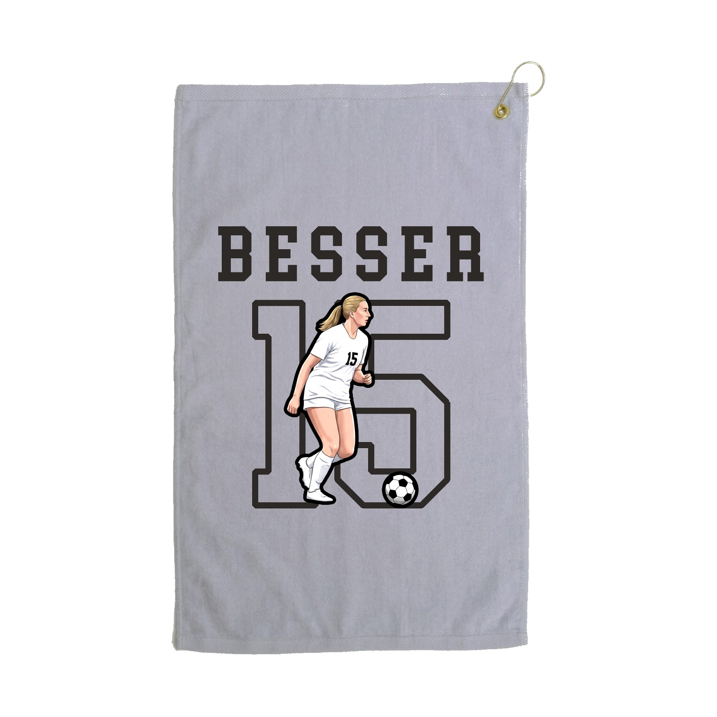 Golf Towel — Shirsey in Grey