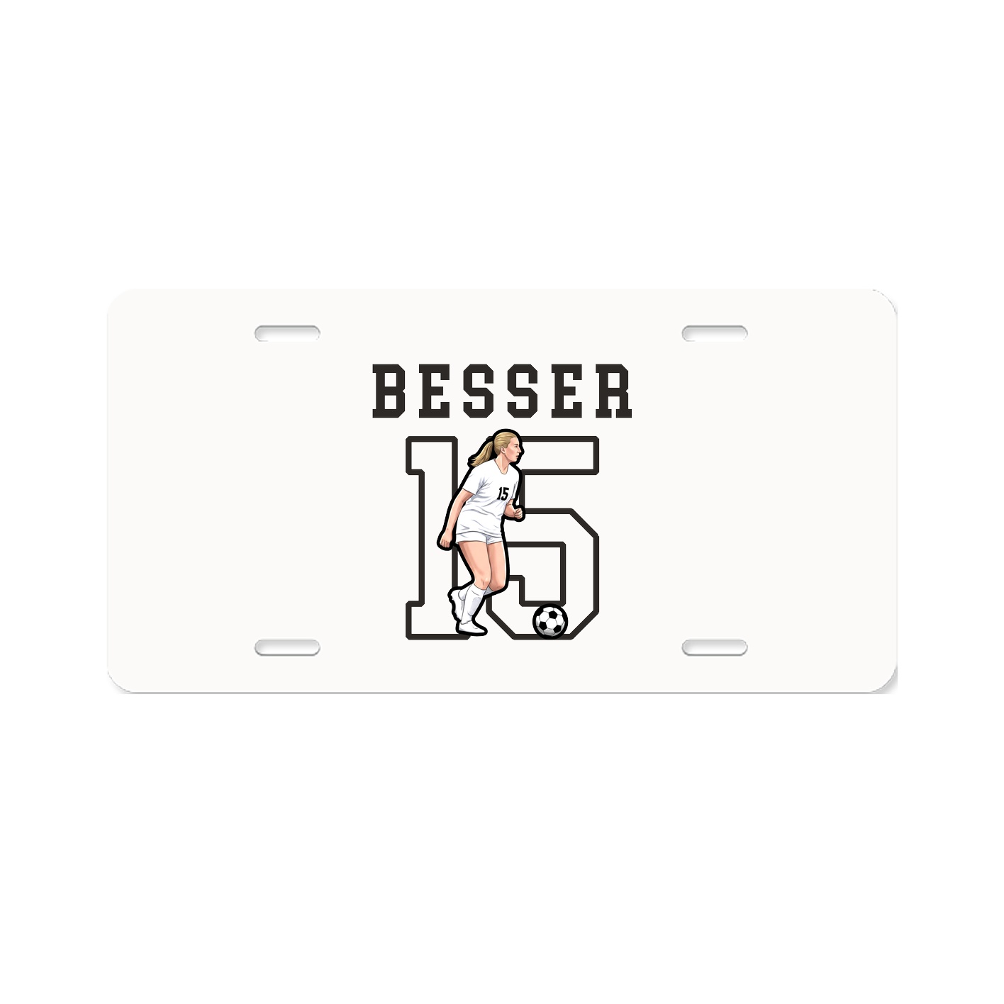 License Plate — Shirsey in Classic