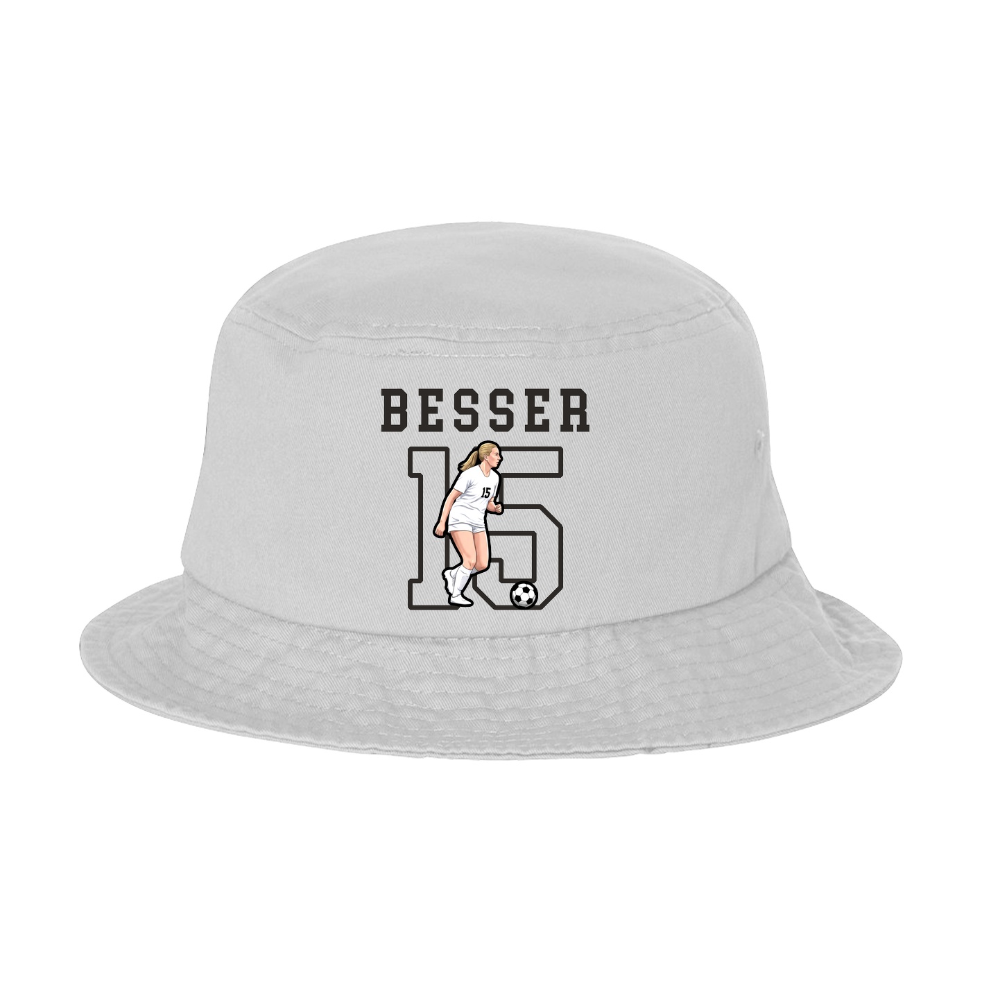 Bucket Cap — Shirsey in White