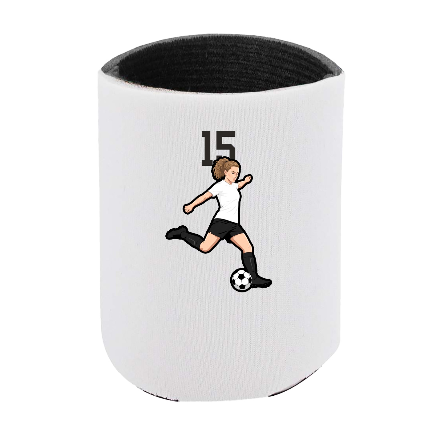 Can Holder — Number Top in White
