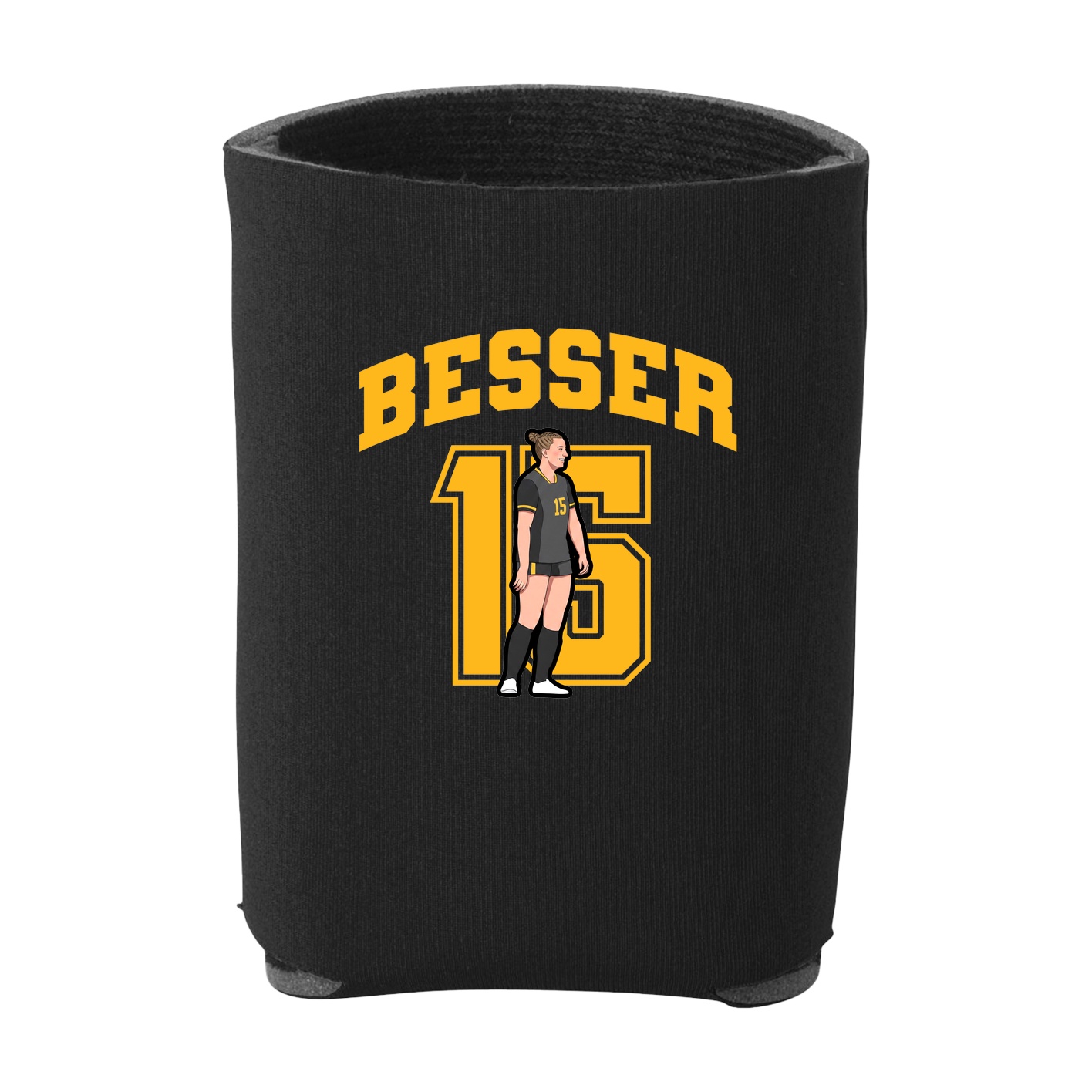 Can Holder — Number in Black