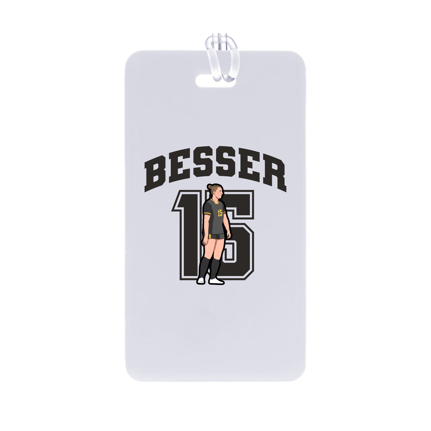 Bag Tag — Number in Classic